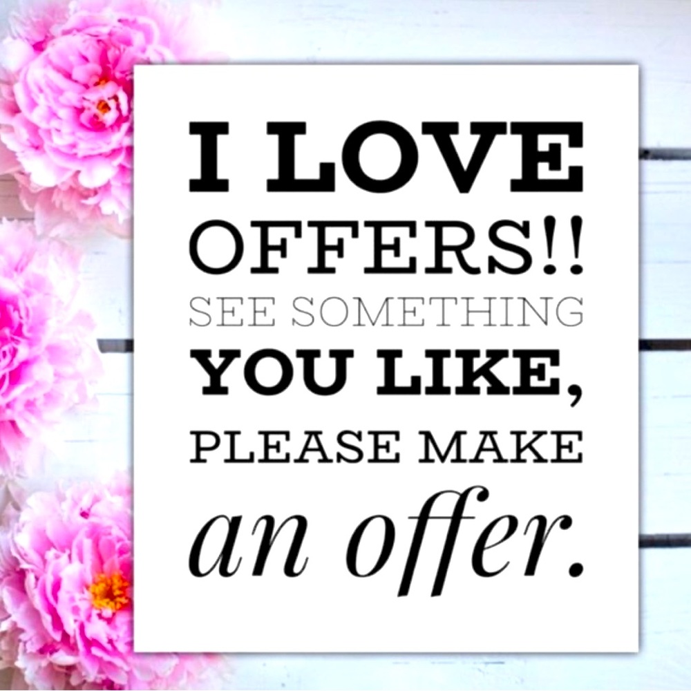 See something you love, please make an offer! 😊